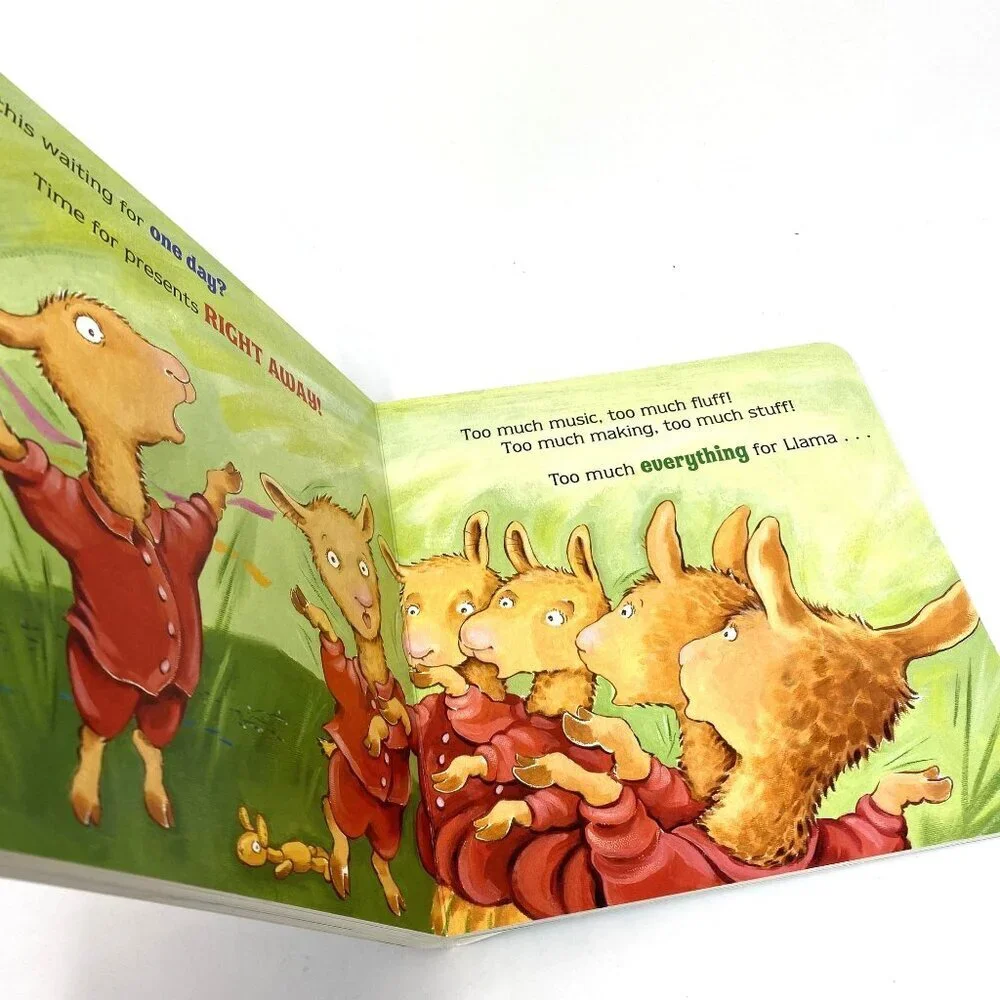 Llama Llama Holiday Drama (Board Book) (Anna Dewdney) Ages 3-5 Christmas